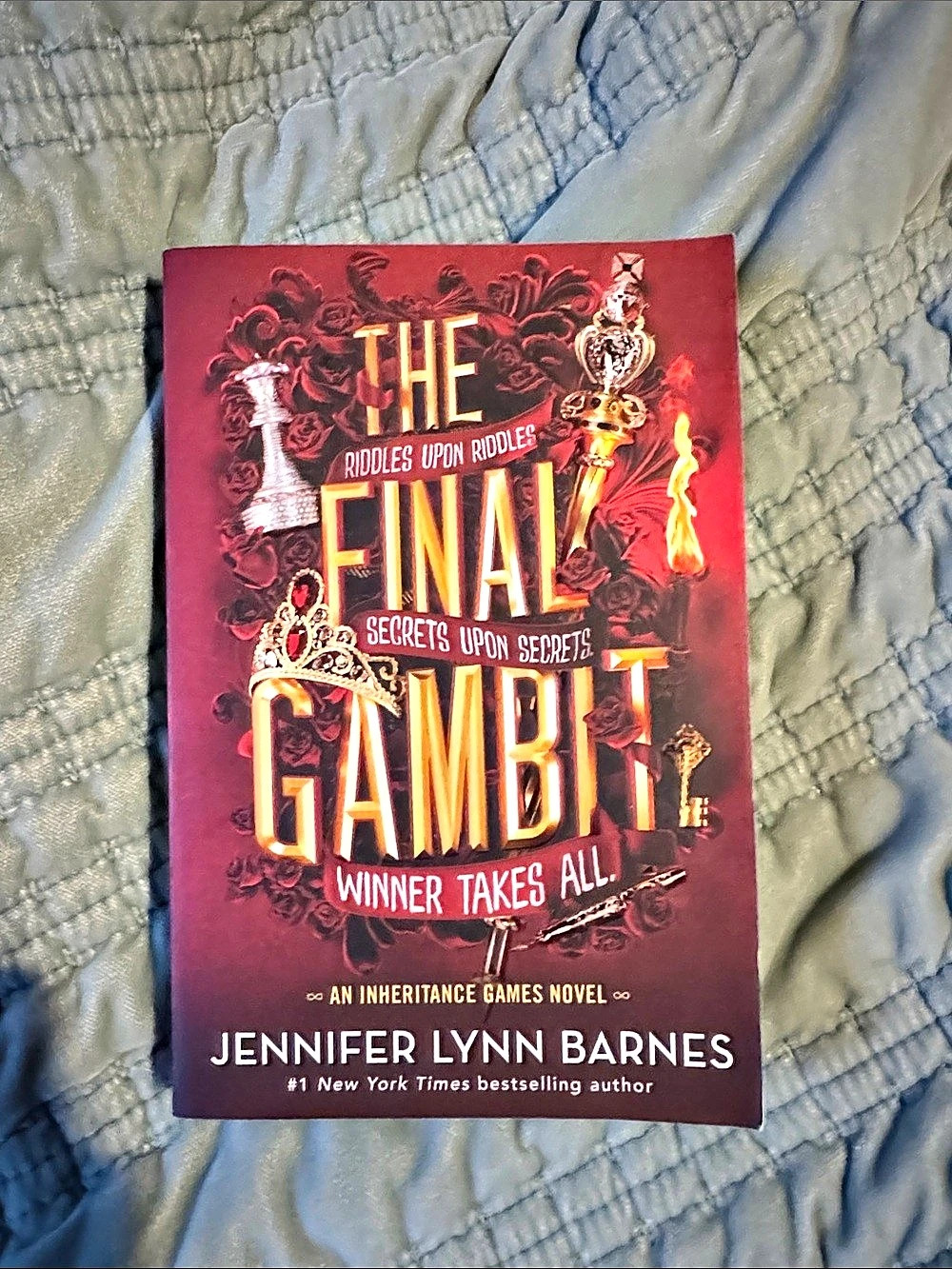 Little, Brown Books for Young Readers The Final Gambit Hardcover Red Like New